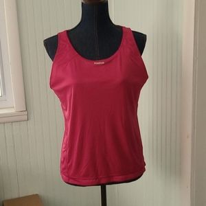 Reebok pink workout tank, L